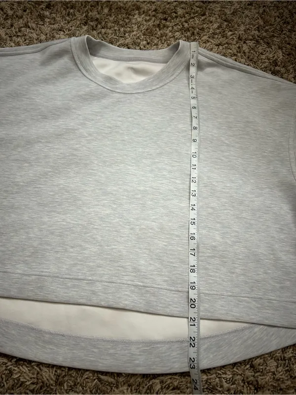 Lululemon Seek Softness Pullover Heathered Stargaze - Image 6