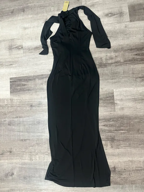 COAST Naomi Jersey Maxi Dress in Black - Image 5