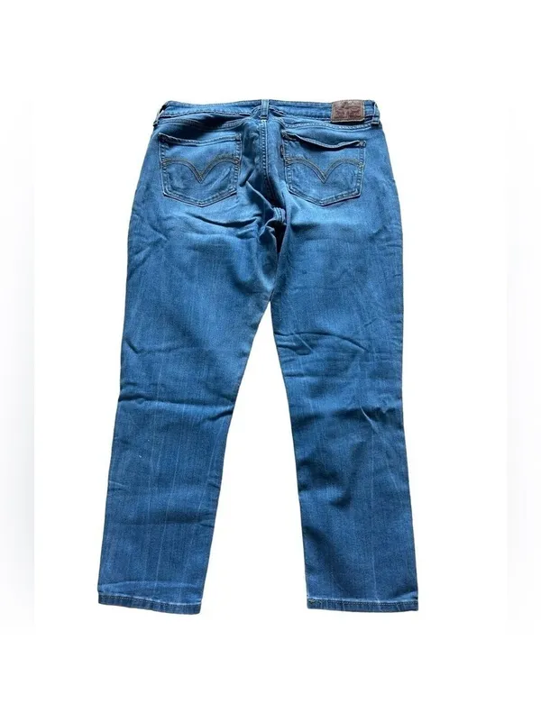 Levi's Blue Denim Jeans Women's Size 32 - Image 2