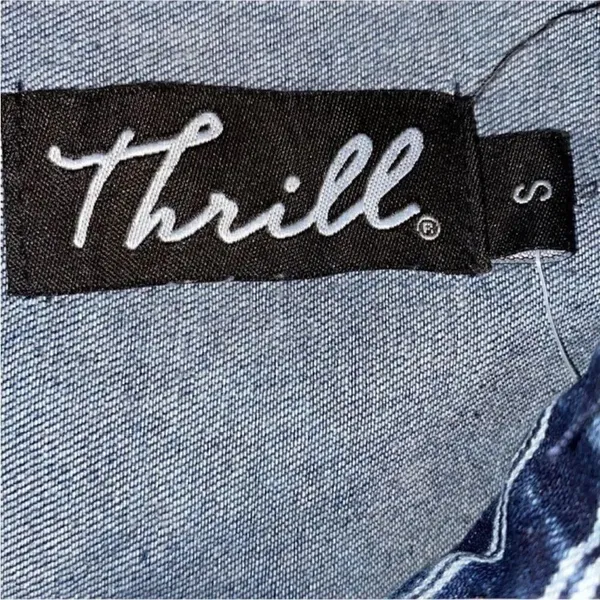 Thrill Sleeveless Denim Top(Size Small) - Image 4