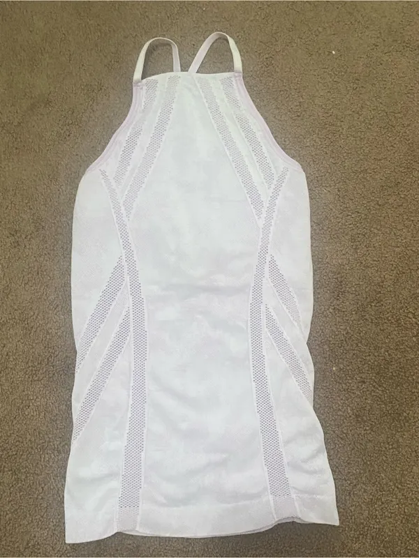 Athleta Pastel Lilac Adjustable-Strap Sports tank top - Image 3