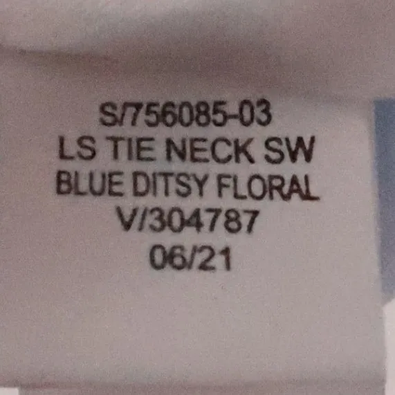 Old Navy Floral Tiered Mini Dress Womens Size XL Blue Ditzy Floral Milkmaid NWT - Image 12