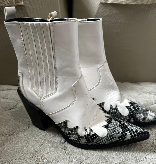 Nasty Gal Cowgirl Booties - Image 2