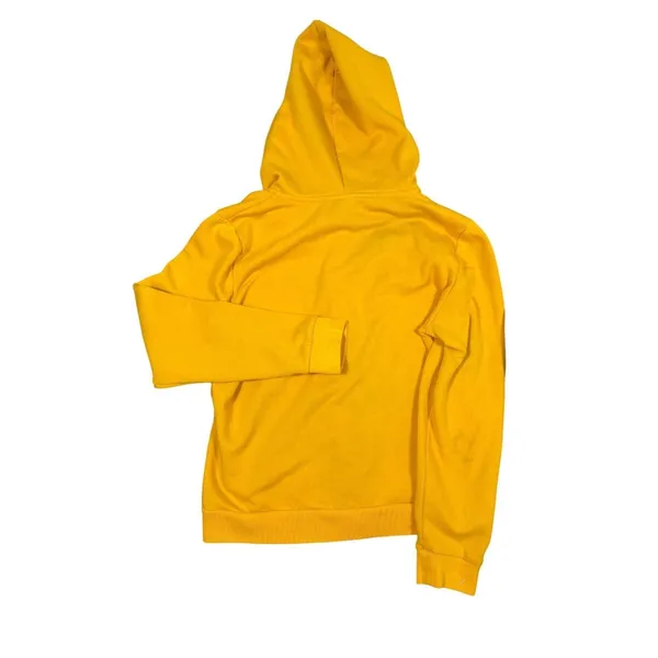 PINK Victoria's Secret Hoodie Women Large Yellow Full Zip Logo Sweatshirt - Image 13