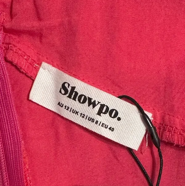 Showpo Midi Pink Floral Dress - Image 4