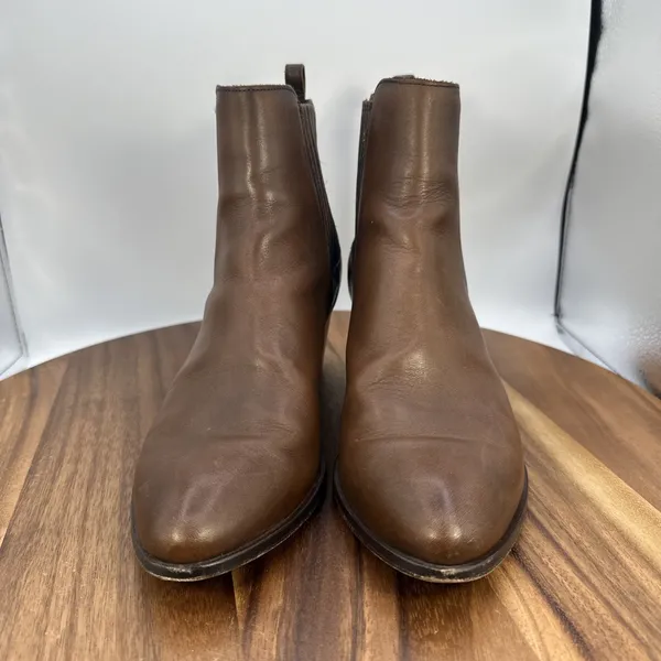 Thursday Boot Co.‎ Dreamer Chelsea Boots Brown Leather Pull On Women's 8 - Image 4