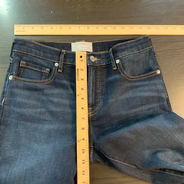 Everlane The Mid-Rise Skinny Jean Dark Indigo Blue Ankle 30 6 Capsule‎ Wardroe - Image 7