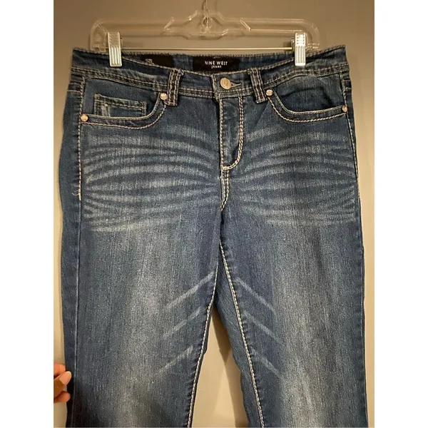 Nine West Medium Wash Bootcut Jeans Size 10/30 - Image 4