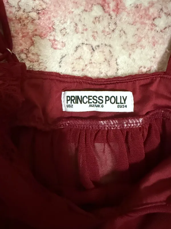 Red Princess Polly Top - Image 3