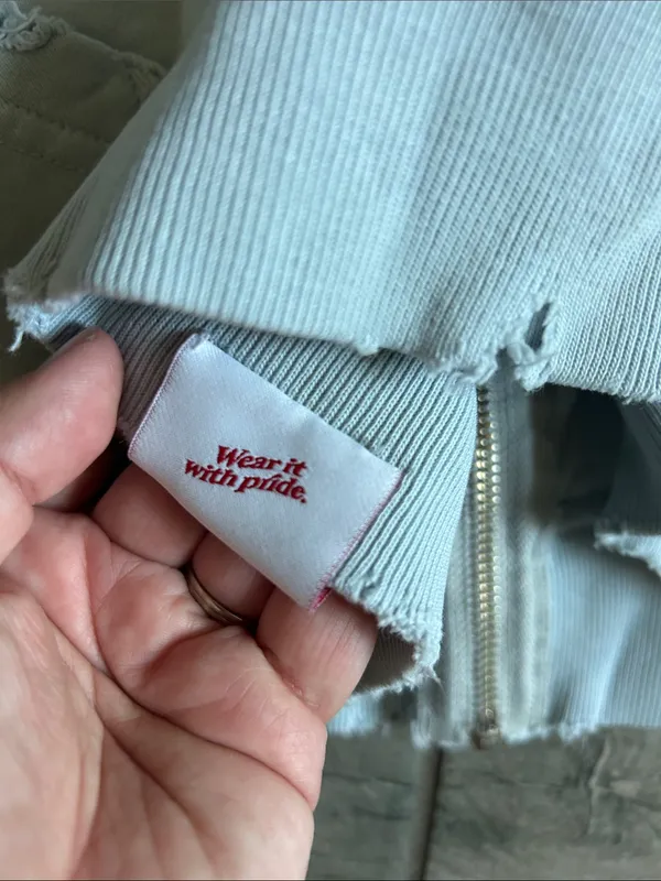 Light Blue Women’s Zip - Image 6