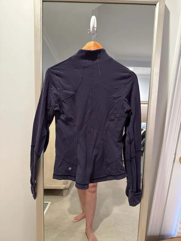 Lululemon Define Jacket Luon in Blue Size 6 (44) - Image 7