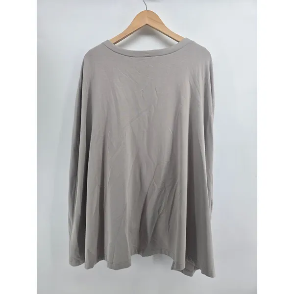 Kal Rieman Cape Sweatshirt Womens XL 12109C Khaki French Terry NEW - Image 3