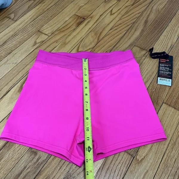 SHEFIT‎ NWT V Waist Biker Short in Pink Glo Size Medium - Image 5