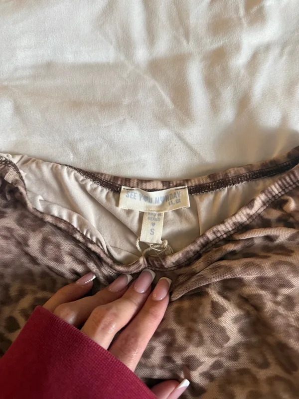 cheetah skirt - Image 2