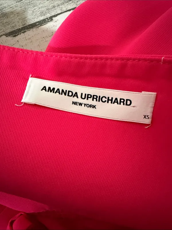 Amanda Uprichard Hot Pink Glamorous Mini Dress - Image 8