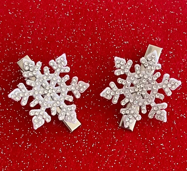 New SnowFlake Hair Clips - Image 2