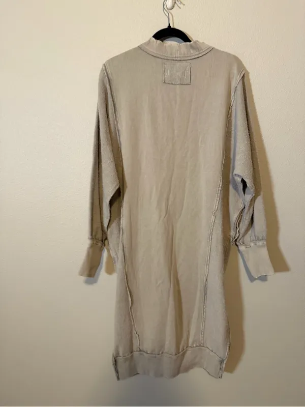 We the free free people dreamy blue cardi- quiet grey NWT $148 XS *see color* - Image 6
