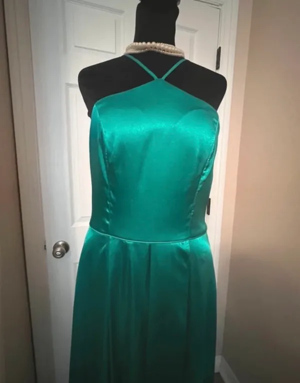 My Michelle Formal blue green evening dress - Image 3