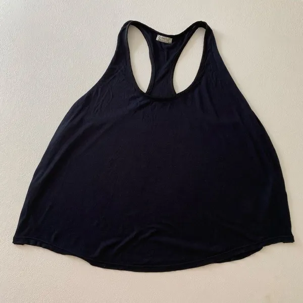 Free People Intimately Navy Blue Racerback Tank Top Women’s Size S - Image 2