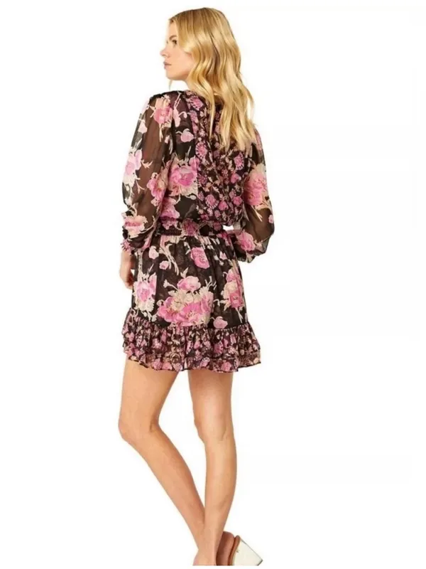 MISA Los Angeles Irina Mini Floral Dress - Image 4