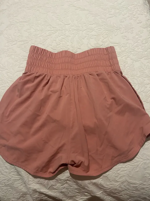 Pink Nike Dri-Fit Shorts - Image 2