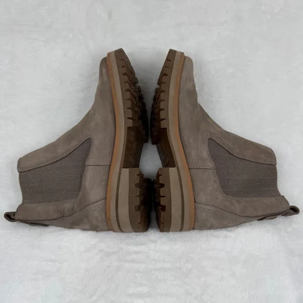 Timberland Courmayeur Valley Chelsea Boots‎ Taupe Leather A1RRK Womens 9 - Image 9