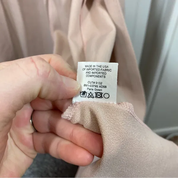 Show Me Your Mumu Paris Maxi Gown Dusty‎ Blush Stretch size xs - Image 3