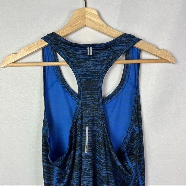 Nike Dri-Fit Blue Milar Racerback‎ Running Athletic Tank Top M - Image 4