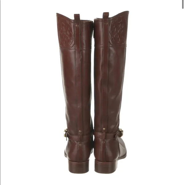 Tory Burch leather riding boots - Image 4