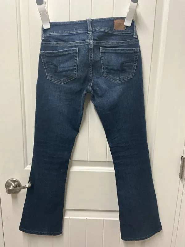 American Eagle Artist Super Stretch Flare Jeans Size 00 Short - Image 5