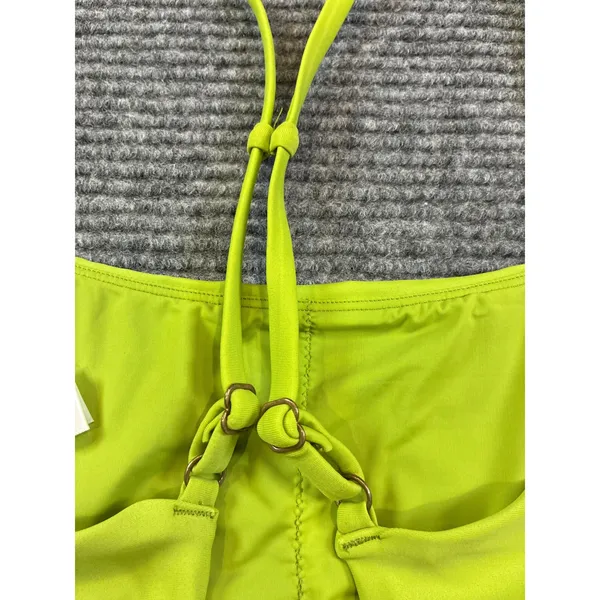 Andie Swim The Makena One Piece Swimsuit Avocado Green Lime Sporty XS AO467 - Image 9
