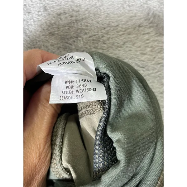 Gramicci Womens Cargo Capri Pants Large Olive Green Hiking Outdoor Drawstring‎ - Image 9