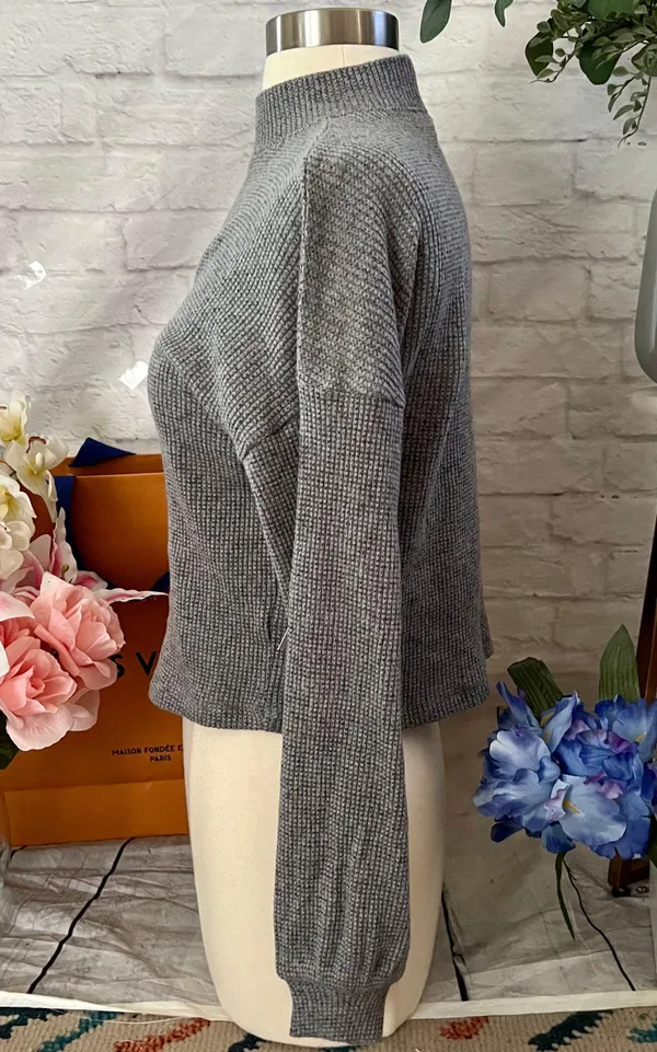SO NWT Waffle Knit Top - Image 5