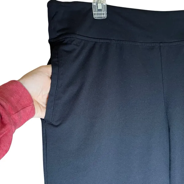 Ralph Lauren Active LRL Wide Leg Pull-on Stretch Pants Womens Sz XL Crop Yoga - Image 4