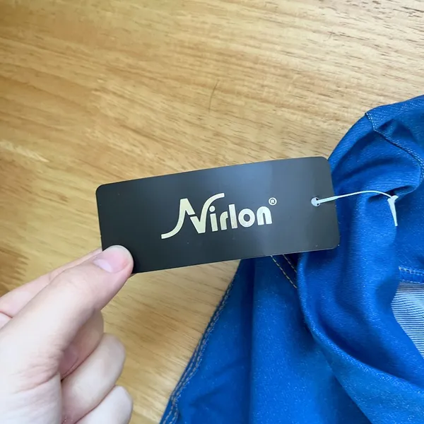 NWT Nirlon NirJEANS™ Crossover Wide Leg Jeggings with Pockets Size 12 / L - Image 6