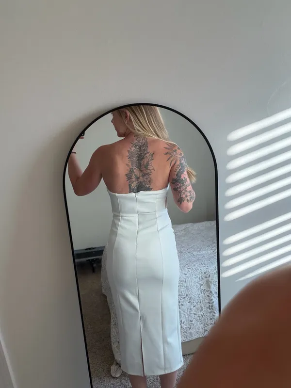 Lena white dress - Image 2