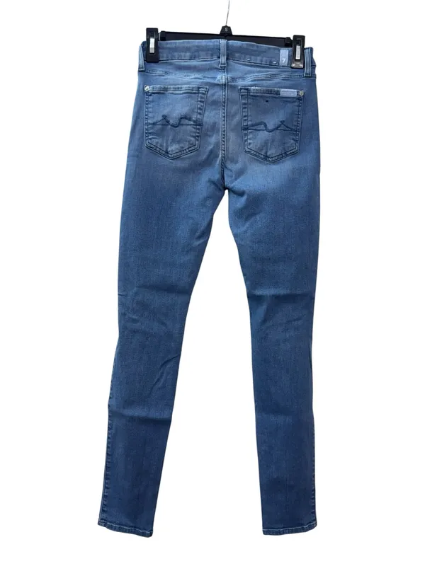 7 FOR ALL MANKIND Distressed Skinny Jeans - Image 9