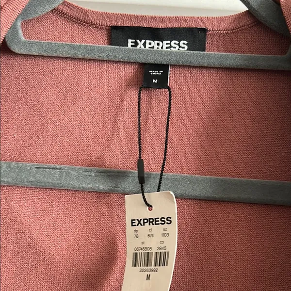 NWT Express Body Contour Corset Sweater Jacket - Image 3