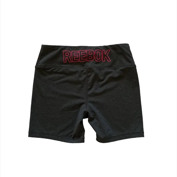 Reebok‎ Mid Rise Shorts Size Small Grey - Image 2