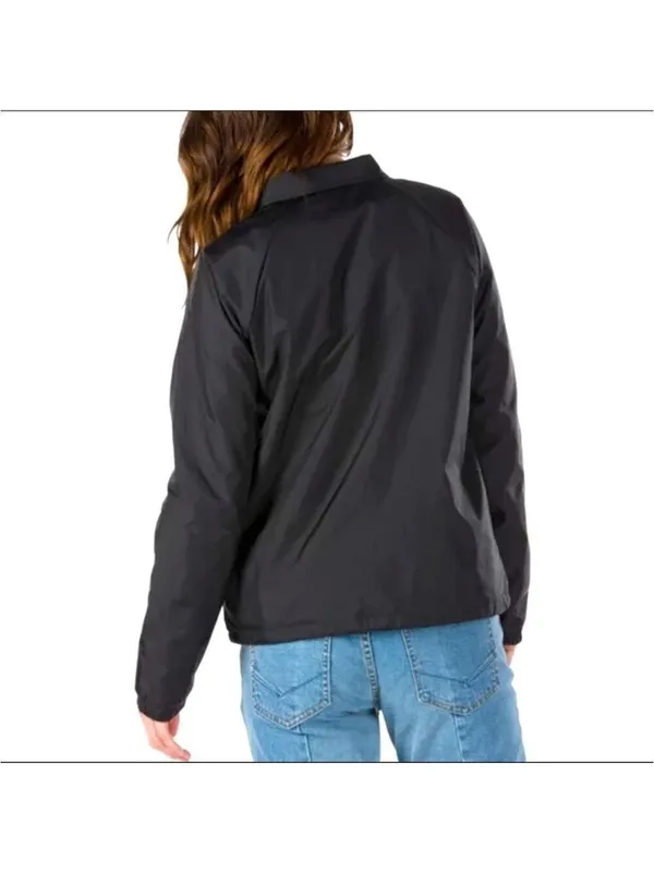 Vans Thanks Coach Lightweight Jacket Size M Black - Image 2