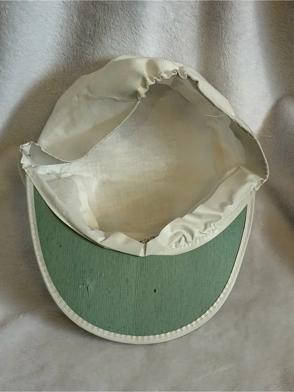 Vintage 1990s Promo Malibu Rum Painter Ad Baseball Cap Hat - Image 3
