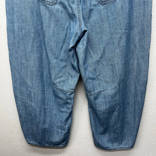 Universal Threads High Rise Easy Barrel Blue Jeans Womens 16 Ankle 100% Cotton - Image 6