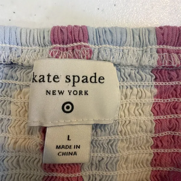 Kate Spade x Target Plaid Midi Dress large summer spaghetti strap sundress - Image 7