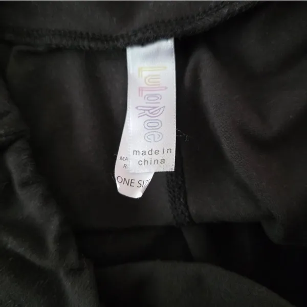 LuLaRoe Black High-Rise Leggings - Image 7