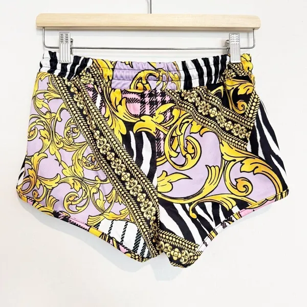 Jaded London Matching Set Womens Top XS Bottom S Shirt Shorts Lounge CoOrd Retro - Image 11