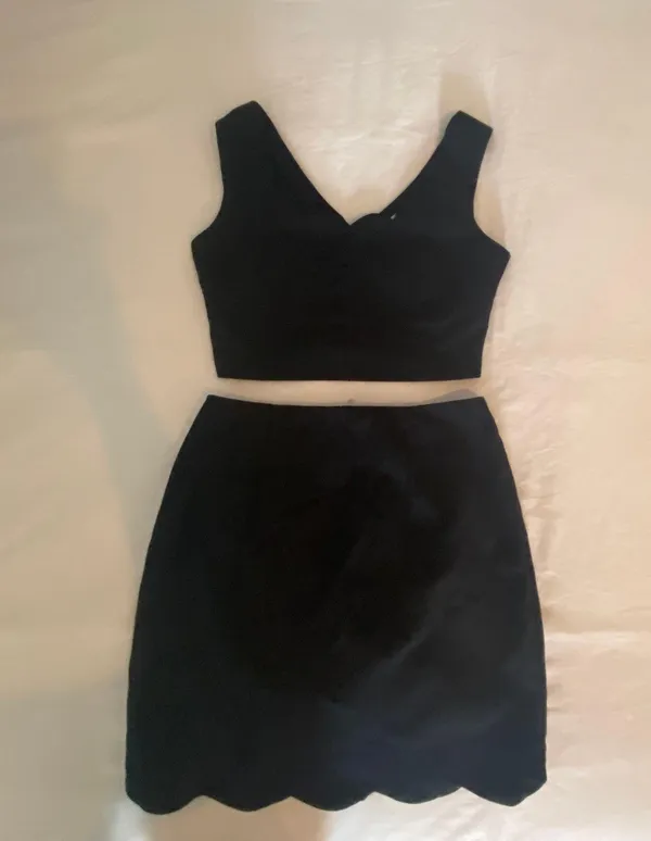 Lulus Two Piece Dress Skirt Set - Image 2