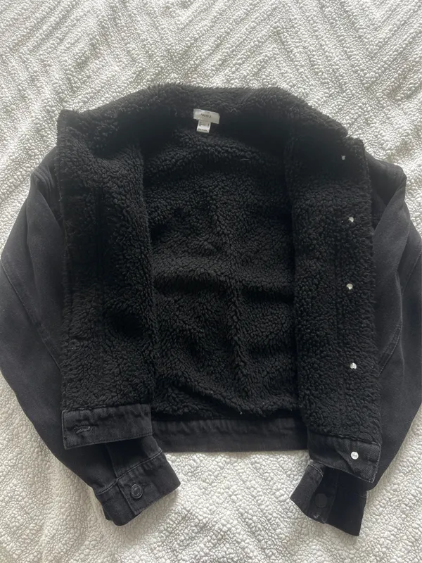 Forever 21 Fleece Denim Jacket - Image 3