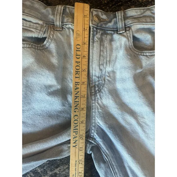 American Eagle Strigid Jeans Women’s 4R Light Wash Straight High Rise Straight - Image 6