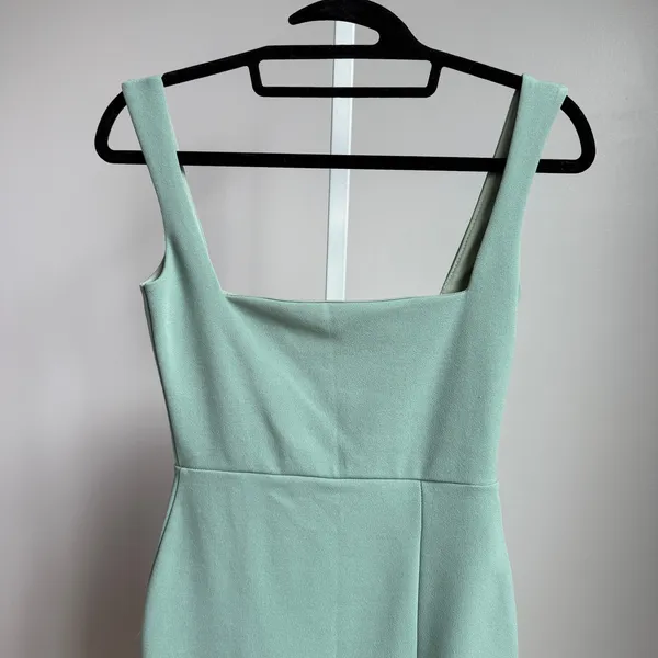 Nasty‎ Gal 2 Sage Green Bodycon Midi Dress Wedding Cocktail - Image 2