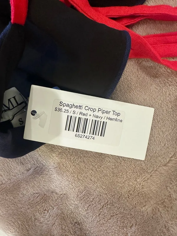 Hemline crop top  - Image 5
